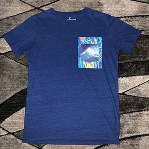 🛍 4/$20 AE Graphic Pocket Tee